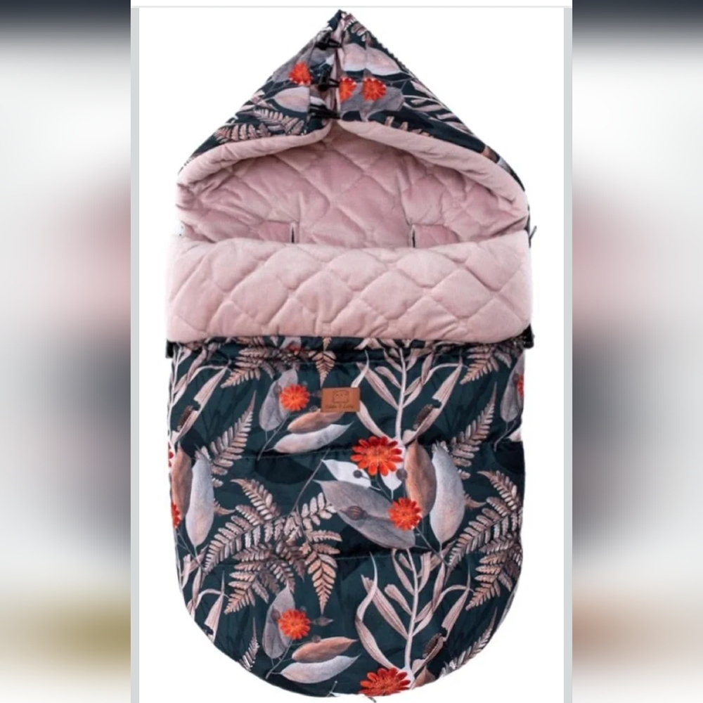 Eddie & Lilly Floral Caterpillar Footmuff Stroller Car Seat (Purchased UK) NWOT